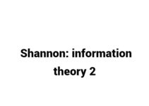 (Update 2022) Shannon: information theory 2 | IELTS Reading Practice Test Free